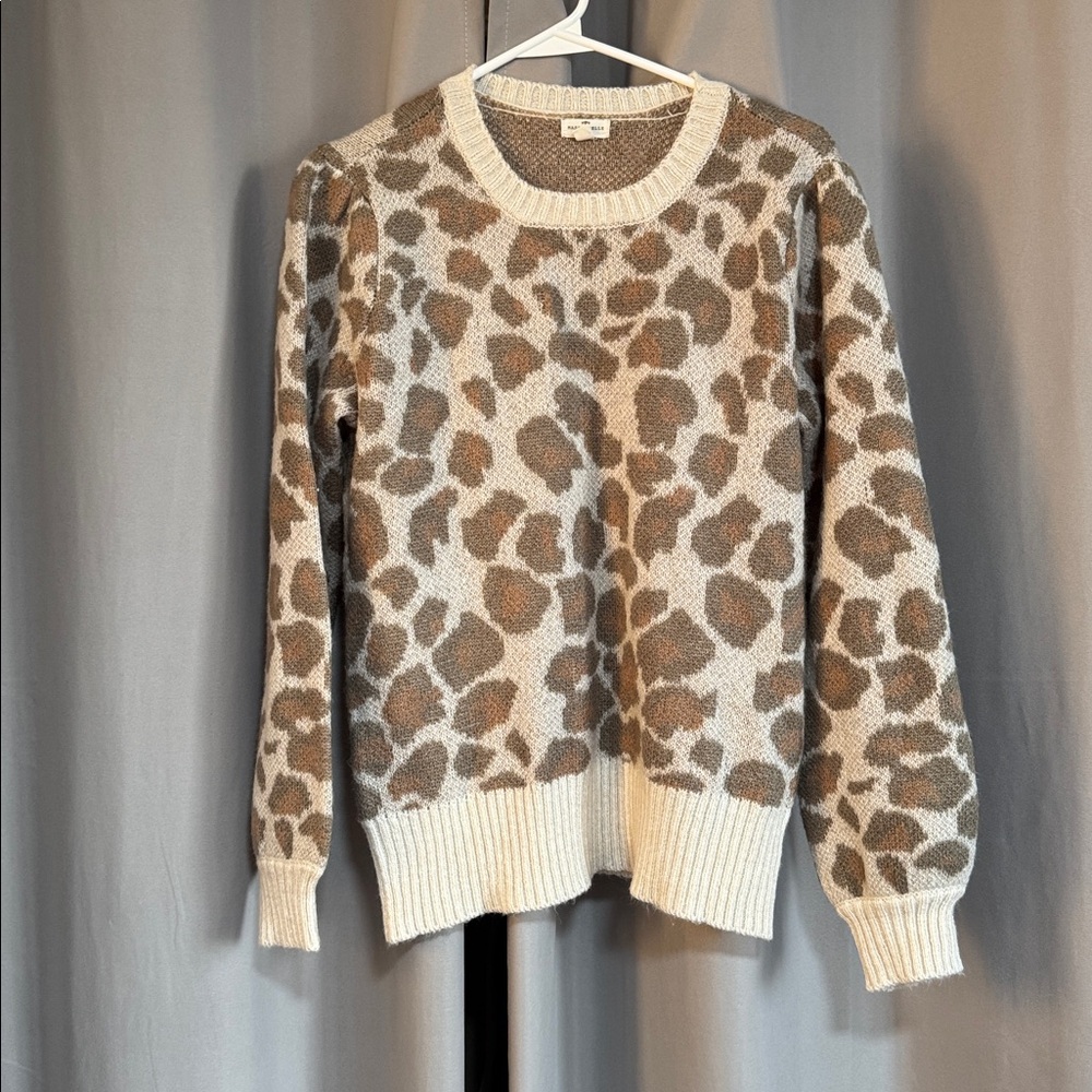 Leopard Print Sweater
